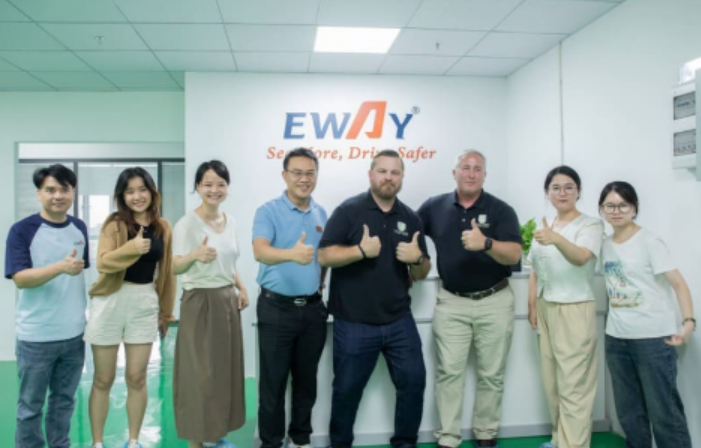 Eway team with international clients